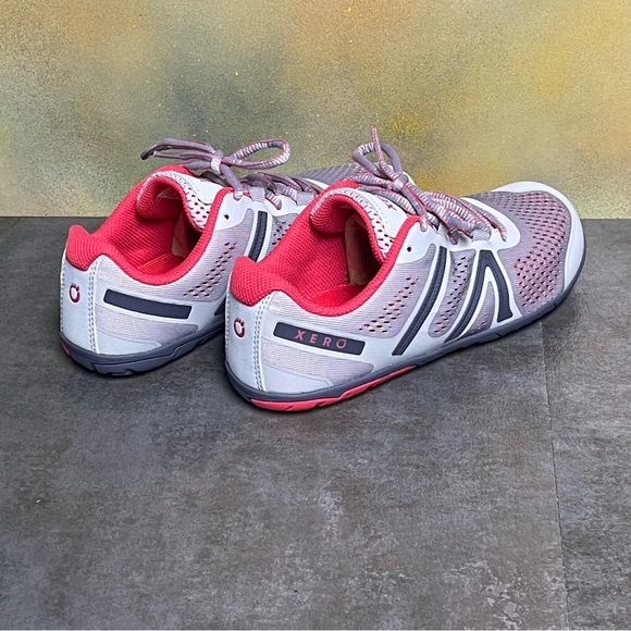 Xero HFS Women's Running Shoes Silver/Gray/Red Size 7 - Picture 8 of 16